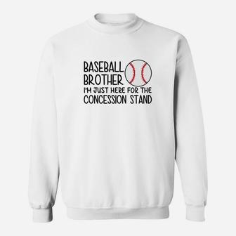 Funny Baseball Brother Sport Baseball For Men Sweatshirt - Thegiftio UK