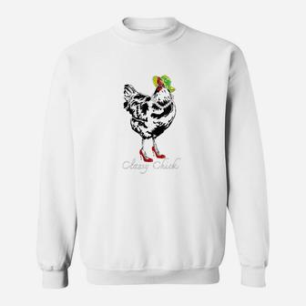Funny Chicken Mom Sweatshirt - Thegiftio UK