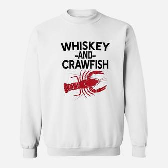 Funny Whiskey And Crawfish Sweatshirt - Thegiftio UK
