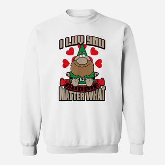 Gardener Gnome Valentine's Day Shirt For Men Women Sweatshirt | Crazezy