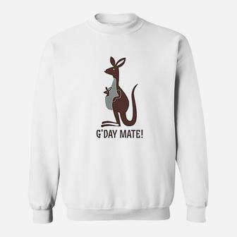Gday Mate Kangaroo Sweatshirt | Crazezy