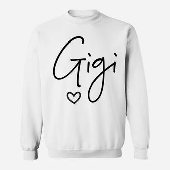 Gigi For Grandma Women Mother's Day Christmas Grandkids Sweatshirt | Crazezy