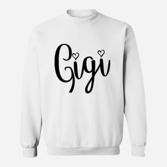 Gigi Grandma Hearts Sweatshirt | Crazezy AU