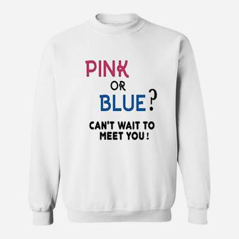 Girl Or Boy Pink Or Blue Sweatshirt - Thegiftio UK