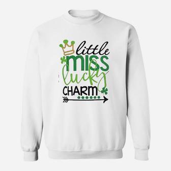 Girls St Patricks Day Lucky Charm Sweatshirt - Thegiftio UK