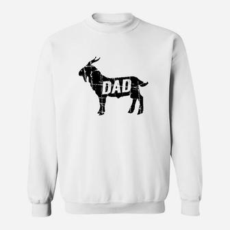 Goat Dad Greatest Of All Time Sweatshirt | Crazezy AU