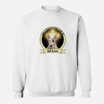 God And My Bull Terrier Sweatshirt - Thegiftio UK
