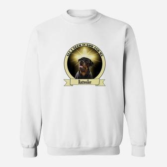 God And My Rottweiler Sweatshirt - Thegiftio