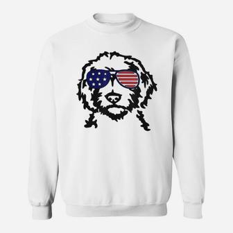 Golden Doodle – 4th Of July Doodle Shirt Sweatshirt - Thegiftio