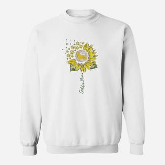Golden Mom Sunflower Golden Retriever Lover Gifts Dog Mama Sweatshirt | Crazezy CA