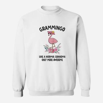 Grammingo Like A Normal Grandma Only More Awesome Sweatshirt - Thegiftio UK