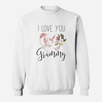 Grammy Mothers Day Grammy Heart Sweatshirt | Crazezy CA