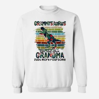 Grammysaurus Like Any Other Grandma Just More Roarsome Sweatshirt | Crazezy DE