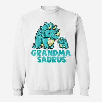 Grandma Saurus Dinosaur Funny Grandmasaurus For Nana Sweatshirt | Crazezy DE