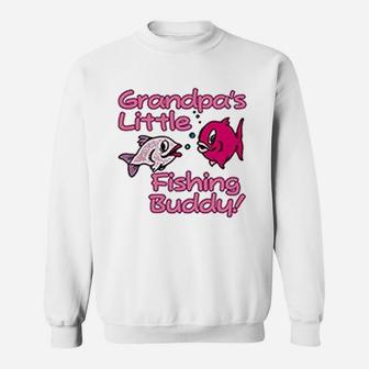 Grandpas Little Fishing Buddy Sweatshirt - Thegiftio UK