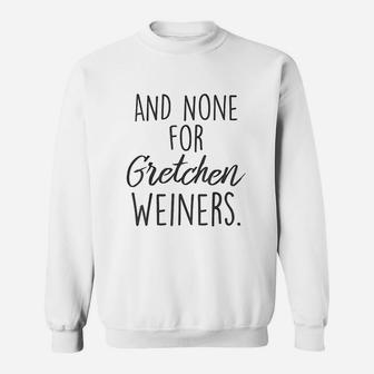 Gretchen Weiners Pink Graphic Sweatshirt | Crazezy DE