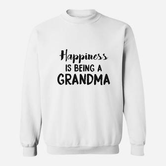 Happiness Is Being A Grandma Sweatshirt | Crazezy UK