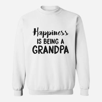 Happiness Is Being A Grandpa Sweatshirt | Crazezy
