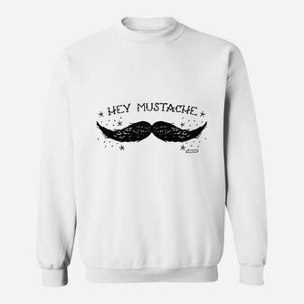 Hey Mustache Sweatshirt - Thegiftio UK