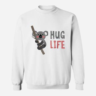 Hug Life Koala Bear Sweatshirt | Crazezy UK