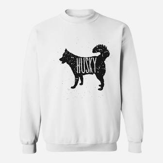 Husky Dog Sweatshirt | Crazezy