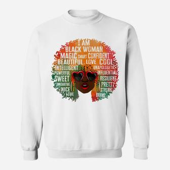 I Am The Storm Strong African Woman - Black History Month Sweatshirt | Crazezy