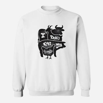 I Dont Eat My Friends Sweatshirt | Crazezy CA