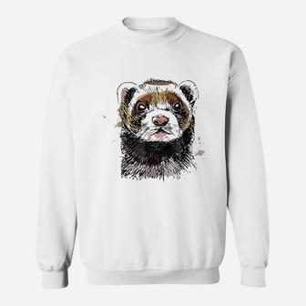 I Love Ferret Sweatshirt | Crazezy AU
