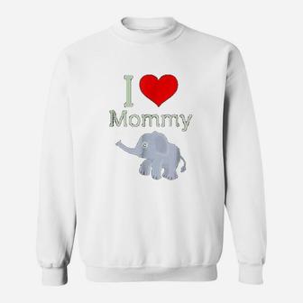 I Love Mommy To Be Mommy Gifts Sweatshirt - Thegiftio UK