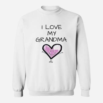 I Love My Grandma Sweatshirt | Crazezy