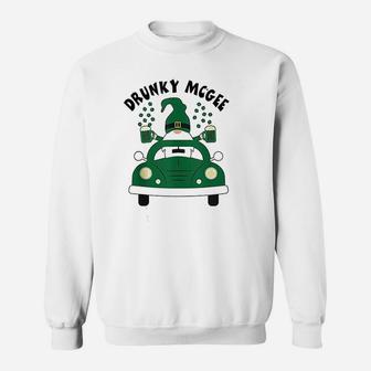 Im Drunky Mcgee Funny Couple St Patricks Day Sweatshirt - Thegiftio UK