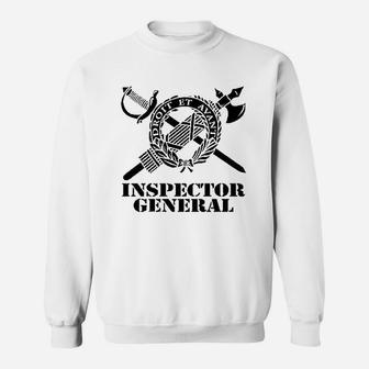 Inspector General Branch Insignia Sweatshirt - Thegiftio UK