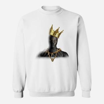 Inspired King Crown Wakanda Killmonger Sweatshirt - Thegiftio