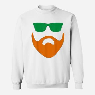 Irish Beard Ireland St Pattys Ginger Sweatshirt - Thegiftio UK