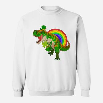 Irish T-rex Leprechaun Sweatshirt - Thegiftio UK