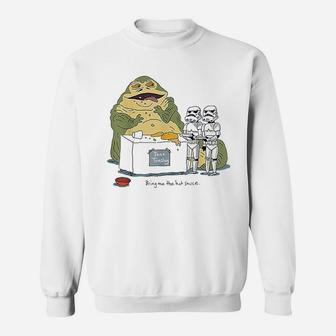 Jabba The Hutt Taco Tuesday Bring Me The Hot Sauce Sweatshirt | Crazezy CA
