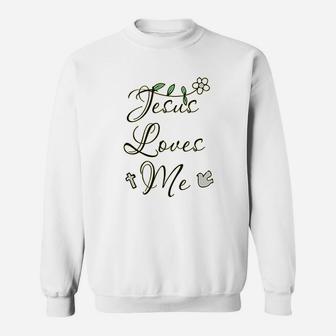 Jesus Loves Me Christian Sweatshirt | Crazezy AU