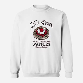 Jjs Diner Leslie Worlds Best Waffles Sweatshirt - Thegiftio UK