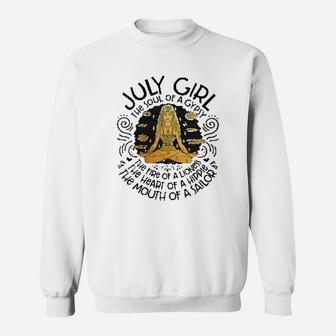 July Girl The Soul Of A Gypsy Sweatshirt - Thegiftio UK