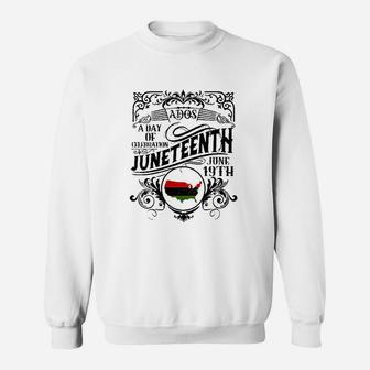 Juneteenth Celebrate Freedom Sweatshirt | Crazezy