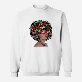Juneteenth Queen Melanin African American Shirt Sweatshirt - Thegiftio UK