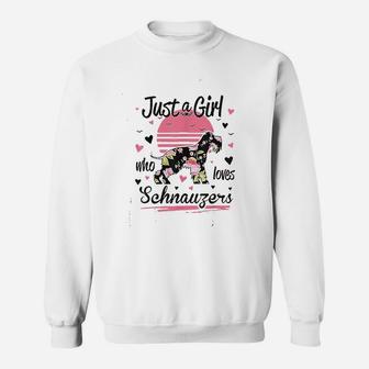 Just A Girl Who Loves Sweatshirt | Crazezy UK