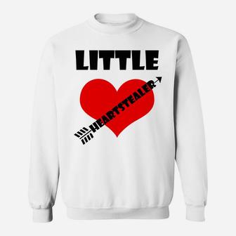 Kids Kids Valentines Day Heartstealer Gift Sweatshirt - Thegiftio UK