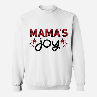 Kids Mommy And Me Christmas Shirts Family Pajamas Mama's Joy Sweatshirt | Crazezy