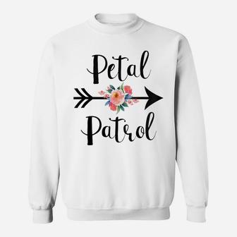 Kids Petal Patrol Flower Girl Shirt - Cute Bridal Party T Shirts Sweatshirt | Crazezy AU