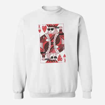 King Of Hearts Sweatshirt | Crazezy UK