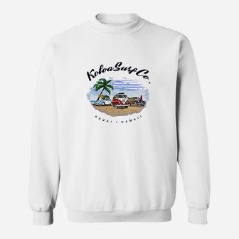 Koloa Surf Beach Cars Sweatshirt | Crazezy