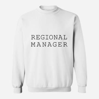 L Regional Manager Sweatshirt | Crazezy