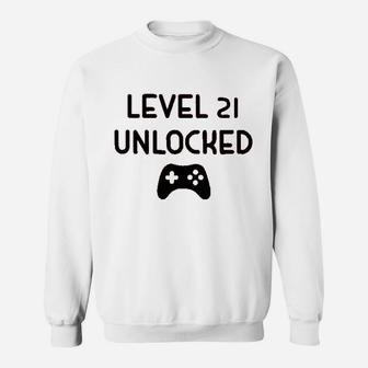 Level 21 Unlocked Sweatshirt | Crazezy AU