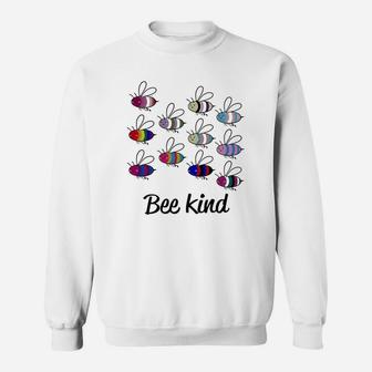 Lgbt Bee Kind Shirtn Sweatshirt - Thegiftio UK